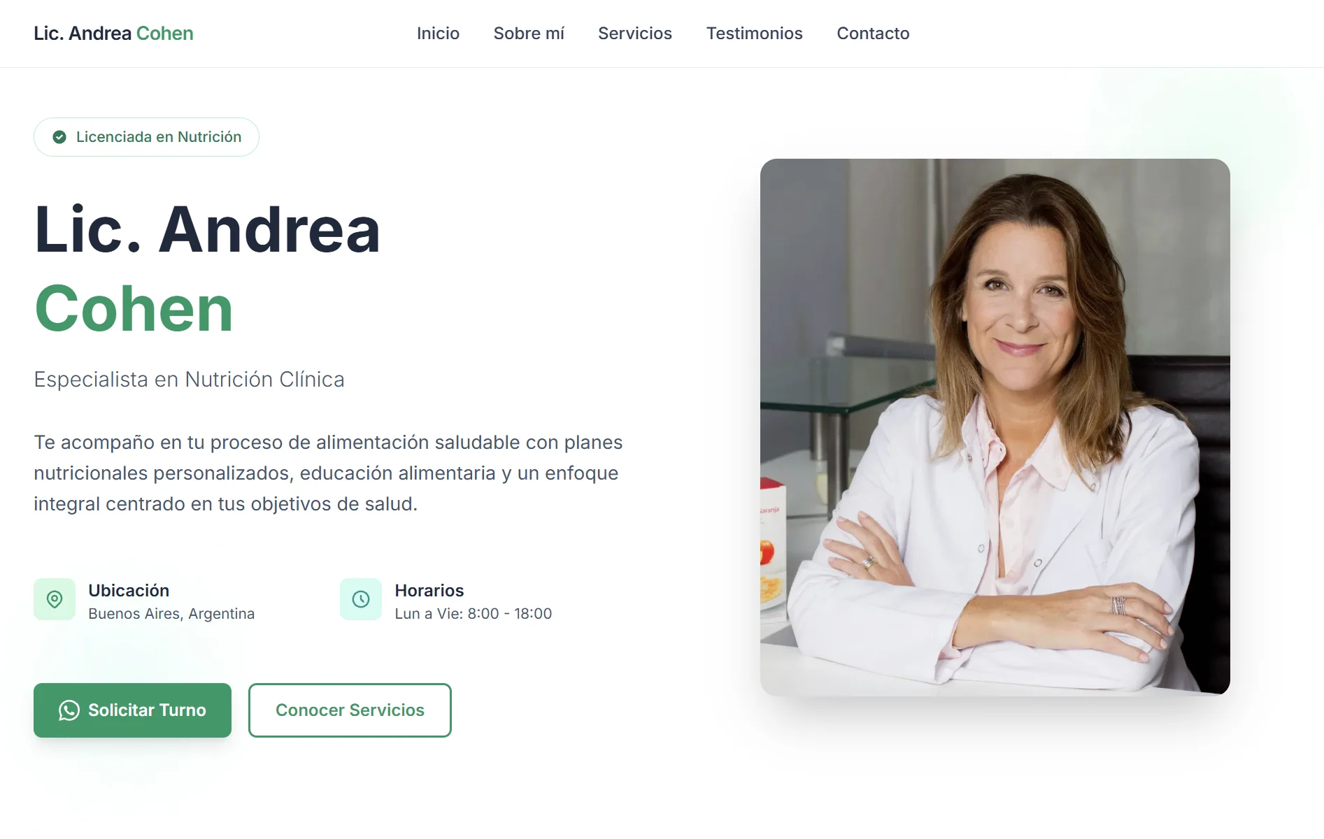 Lic. Andrea Cohen
