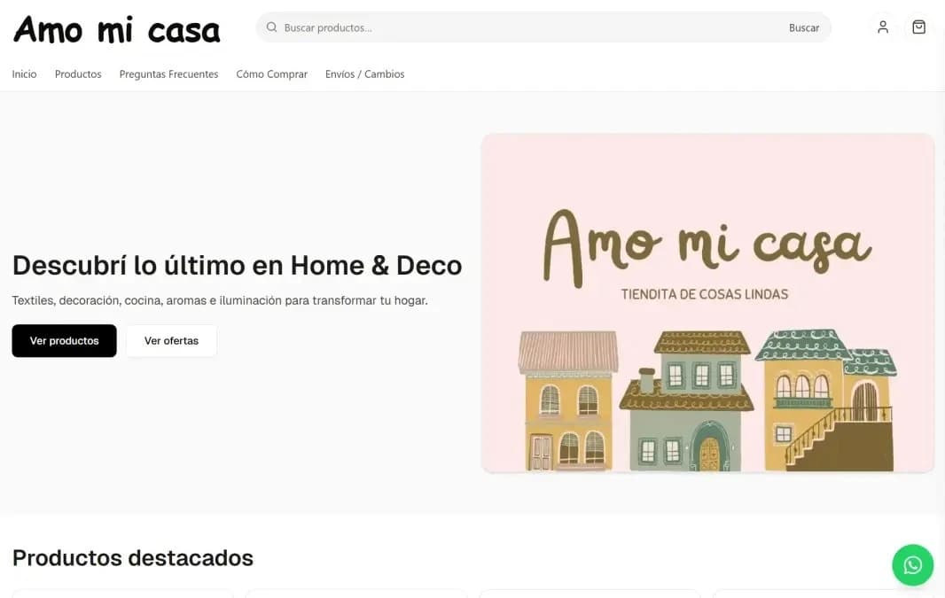 Amo mi casa